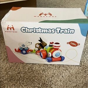 Christmas Train Toy - Multicolor